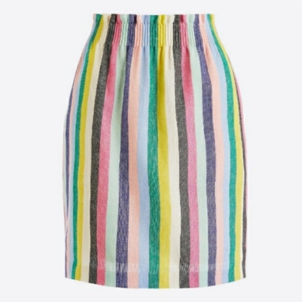 J.crew multi color skirt
